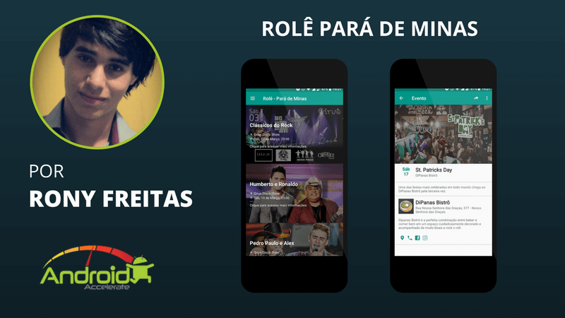App Rolê Pará de Minas: Estudante de Pará de Minas Cria Aplicativo de Eventos para Sua Cidade