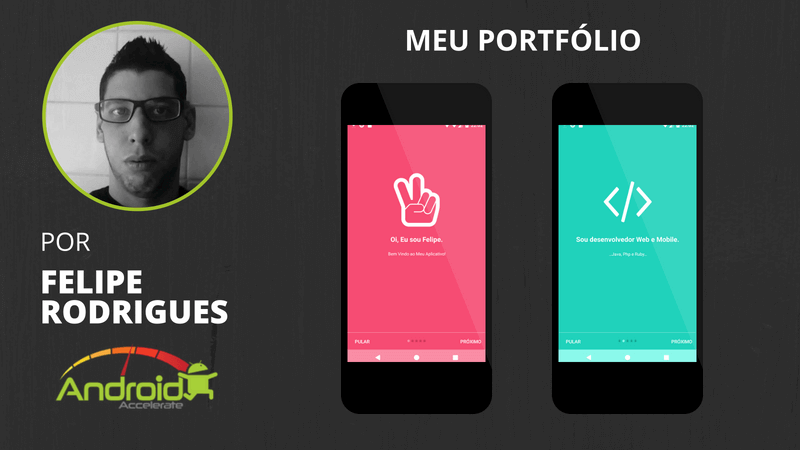 App Meu Portfólio: De Desempregado a Desenvolvedor Web e Mobile